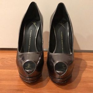 Giuseppe Zanotti Peep Toe Sharon Pumps